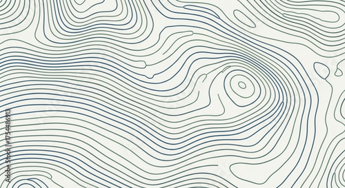Topographic map background with contour lines, light blue on white abstract vector illustration of a geographical map
