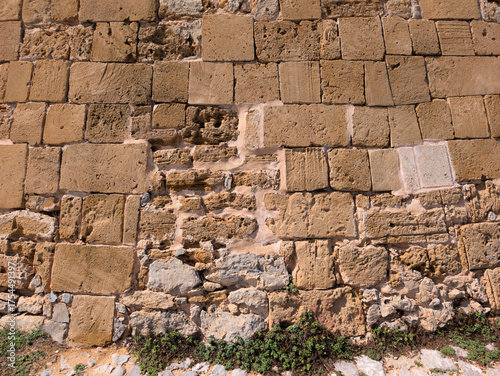 Pared de piedra antigua