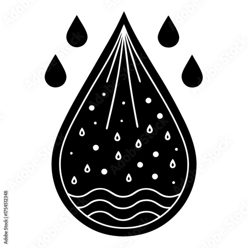 Humidity Icon – Weather Moisture Symbol Vector for UI, App, Web & Print Design