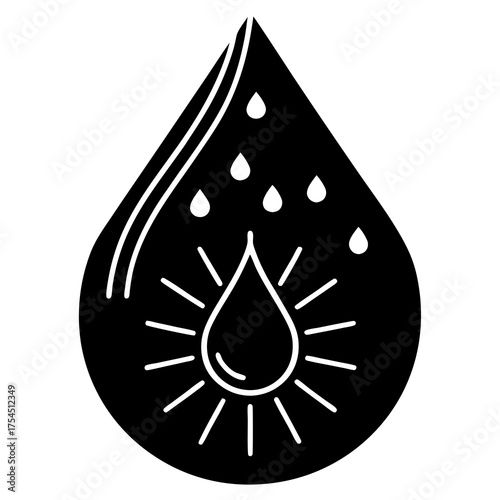 Humidity Icon – Weather Moisture Symbol Vector for UI, App, Web & Print Design