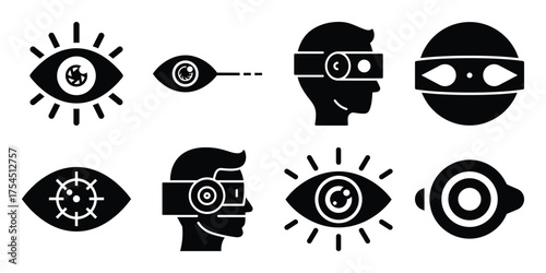 computer vision minimal icon set