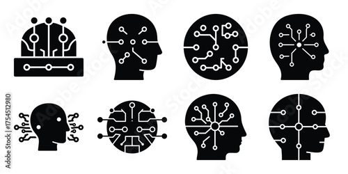 deep learning minimal icon set