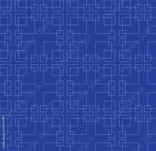 Two-color seamless geometric pattern, theme for notebooks, rugs, cups, notepads and more.
