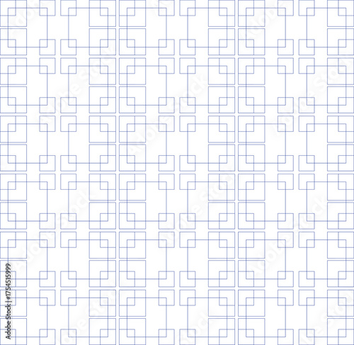 Two-color seamless geometric pattern, theme for notebooks, rugs, cups, notepads and more.
