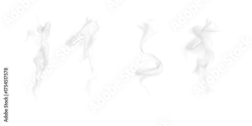 Soft Atmospheric Smoke Cloud PNG.