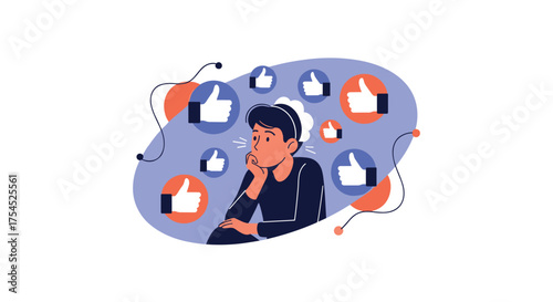 Thinking about social media likes and validation.