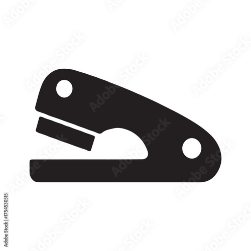Stationery Hole Punch Office Solid Icon