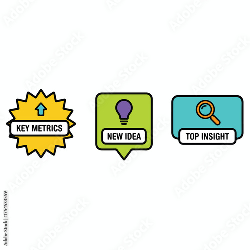 vector illustration of an idea