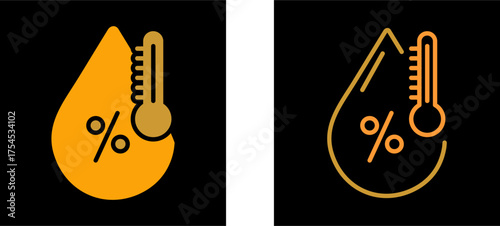 Humidity Vector Icon