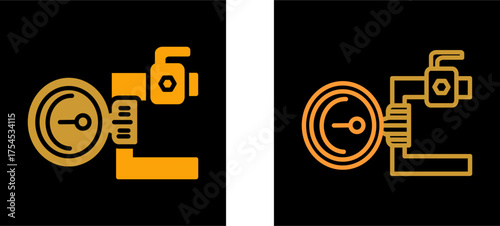 Manometer Vector Icon