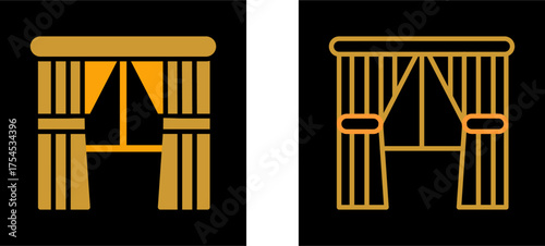 Air Curtain Vector Icon