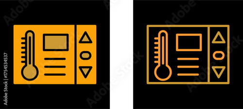 Thermostat Vector Icon