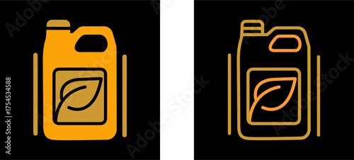 Fuel Gallon Vector Icon