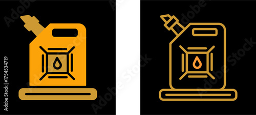 Gasoline Vector Icon