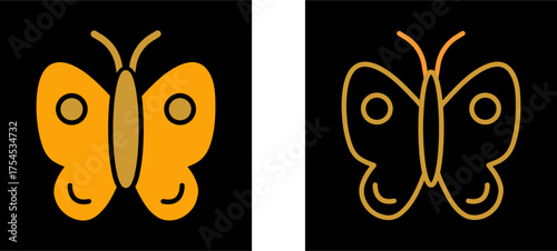Butterfly Vector Icon