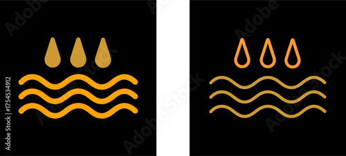 Drops Vector Icon