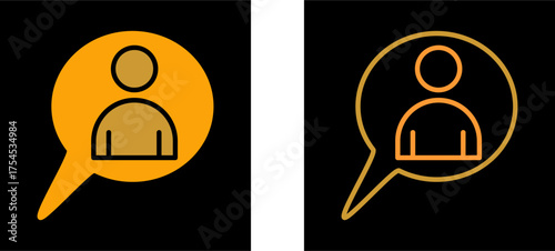 Conversation Vector Icon