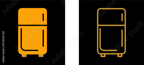 Refrigerator Vector Icon