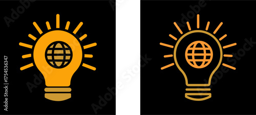 Brilliant Idea Vector Icon