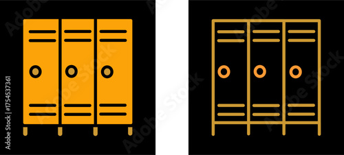Lockers Vector Icon