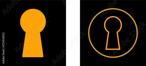 Keyhole Vector Icon