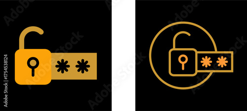 Passcode Lock Vector Icon