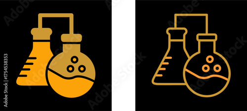 Flask Vector Icon