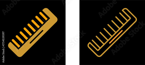 Comb Vector Icon
