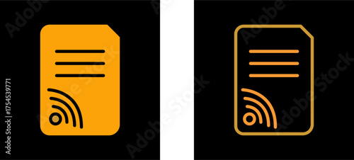 Wireless Vector Icon