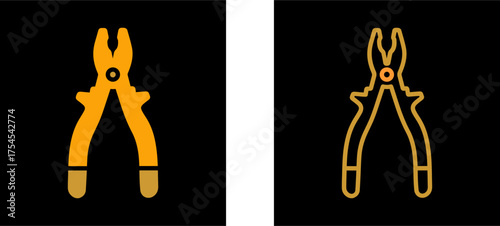 Pliers Vector Icon