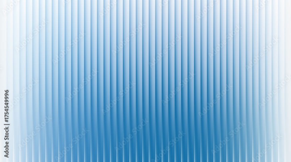 Obraz premium Abstract blue vertical ribbed background