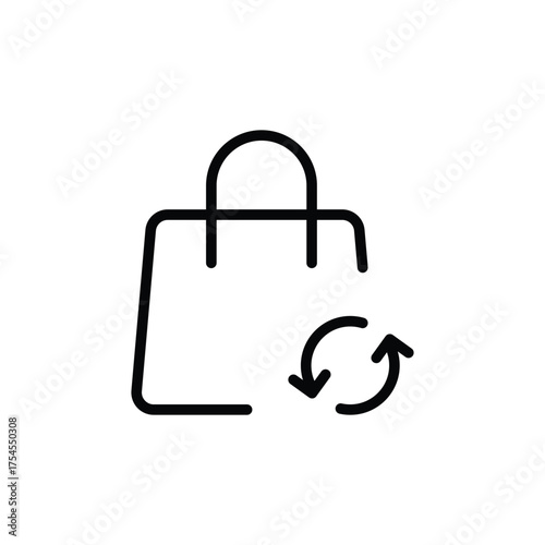 Online shopping cart update icon design
