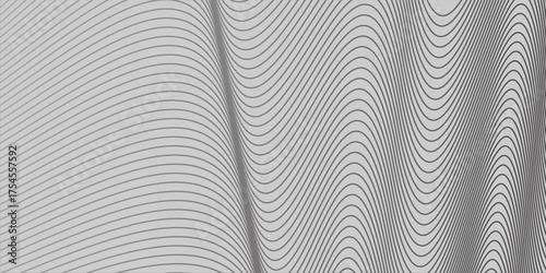 Wallpaper Mural Black line pattern on a white background. abstract background Torontodigital.ca