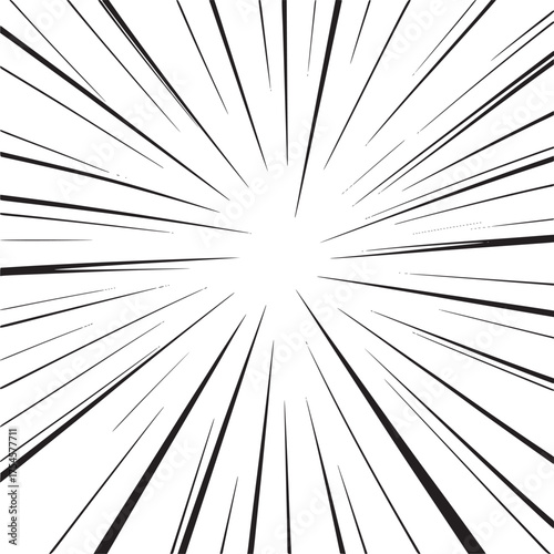 Vector art of speed lines effect