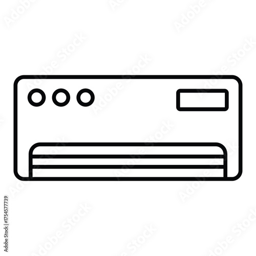Ac Vector icon which can easily modify or edit