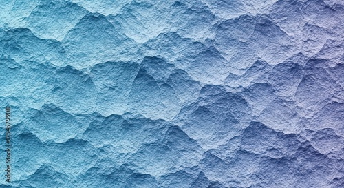 Abstract textured surface in shades of blue