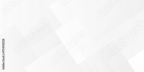 Minimal vector tech gradient white, gray creative triangle geometric technology space rectangle randomly arranged white lines transparent background. luxury web overlap presentation design.	