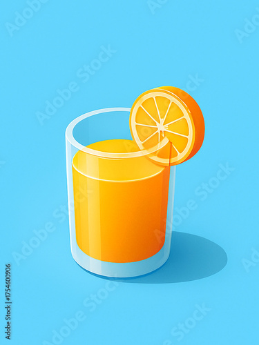 glass of orange juice