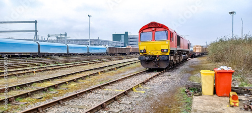 Fotografija Freight Train Locomotive
