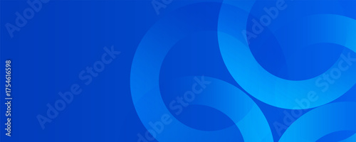 Blue gradient abstract circle shape background vector design, Vector eps10