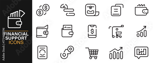 Editable e-commerce vector illustrations of shopping carts, tags, and gift boxes for business use