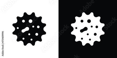 White blood cell icon concept design element. pictogram icons.