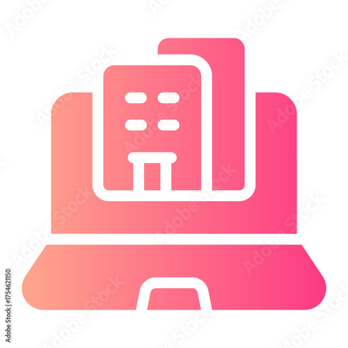 company gradient icon