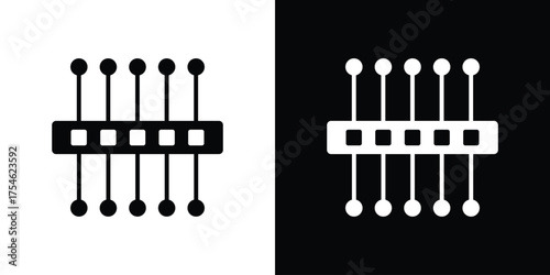 Proxy server icon concept design element. pictogram icons.