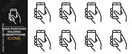 Outline vector pack of electric hand dryers for public facility and bathroom design