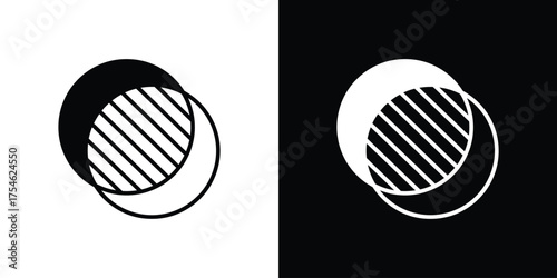 Opacity icon concept design element. pictogram icons.