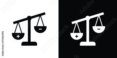 Moral icon concept design element. pictogram icons.