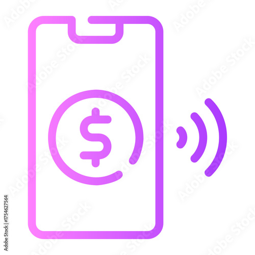 tap to pay gradient icon