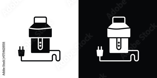 Garbage disposal icon concept design element. pictogram icons.