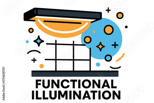 Glowing Kitchen Ambiance. Under-cabinet light. Abstract glowing LED strip highlighting kitchen backsplash with